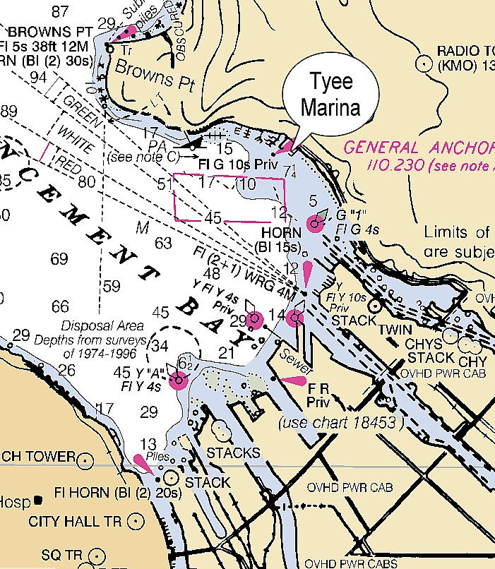 Tyee Marina, Commencement Bay, Tacoma